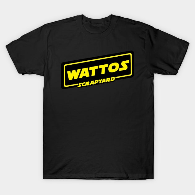 Wattos Scrapyard (Classic) T-Shirt by WattosScrapYard